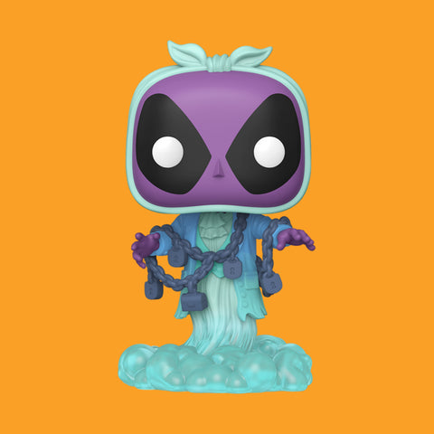 (Pre-Order) Deadpool as Jacob Marley Funko Pop! (1494) Marvel