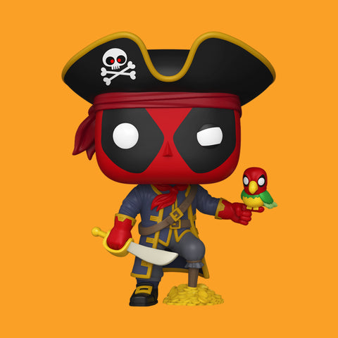 (Pre-Order) Deadpool as Long John Silver Funko Pop! (1493) Marvel