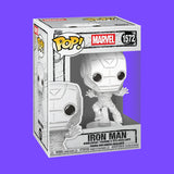(Pre-Order) Iron Man Sketched (1572) Funko Pop! Marvel