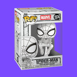 (Pre-Order) Spider-Man Sketched (1574) Funko Pop! Marvel