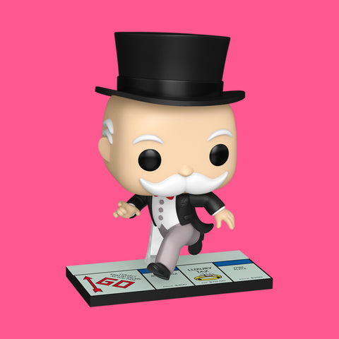(Pre-Order) Mr. Monopoly (Pass Go) (162) Funko Pop! Monopoly
