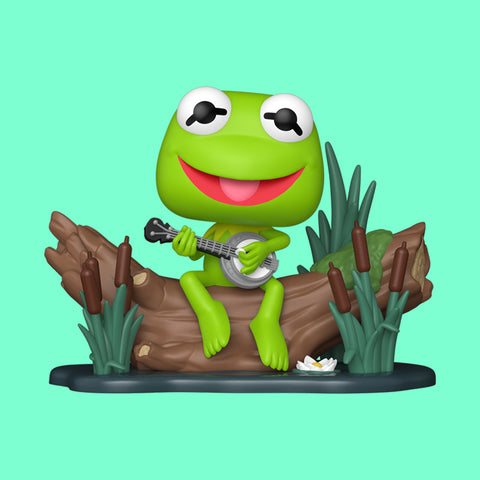 (Pre-Order) Kermit with Banjo (1673) Funko Pop! The Muppets