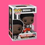 (Pre-Order) Shedeur Sanders (336) Funko Pop! NFL Cleveland Browns