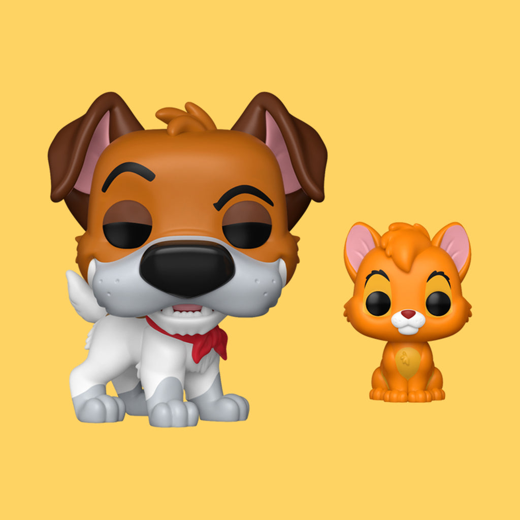 (Pre-Order) Dodger & Oliver (1705) Funko POP! Oliver & Co.