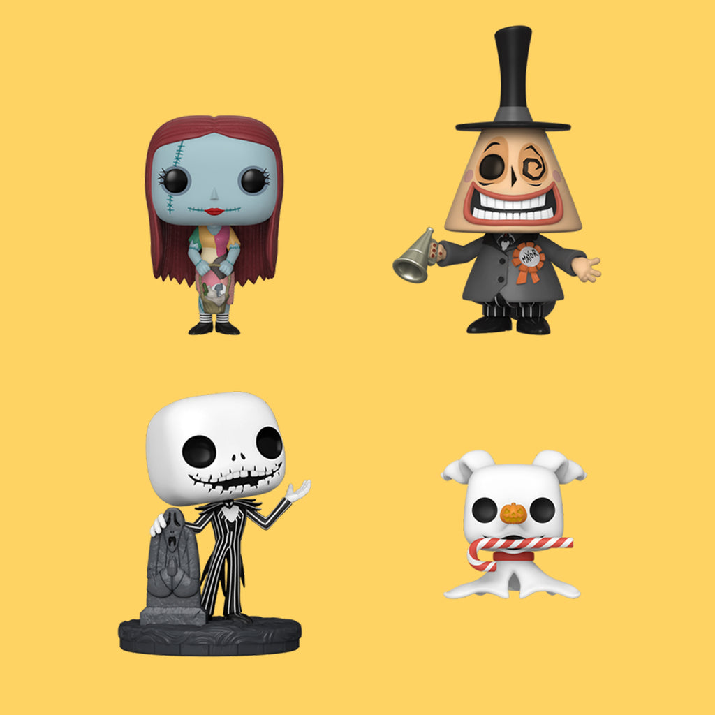 4er-Pack Nightmare Before Christmas Funko Pop!