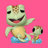 (Pre-Order) Crush with Squirt (1813) Funko Pop! Disney Pixar Findet Nemo