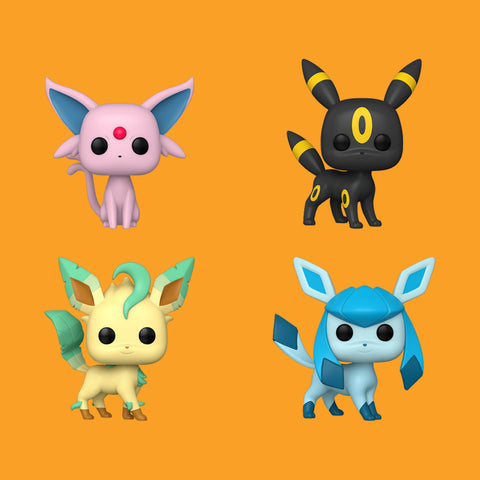 (Pre-Order) 4er-Pack Eeveelutions #2  Funko Pop! Pokémon