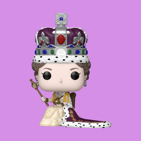(Pre-Order) 100th Queen Elizabeth II (Coronation) (77) Funko Pop!