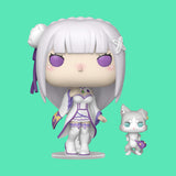 (Pre-Order) Emilia with Puck (2112) Funko Pop! Re:ZERO
