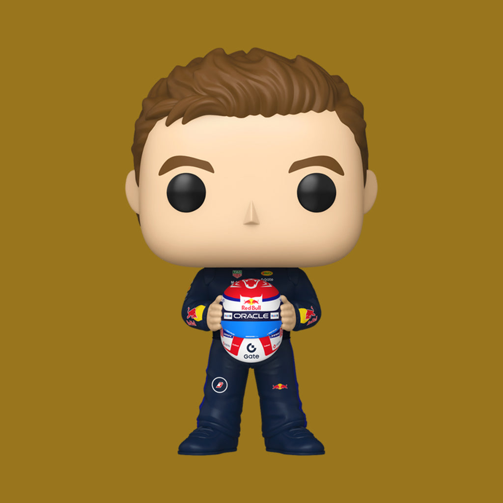 (Pre-Order) Max Verstappen Holding Helmet (17) Funko Pop! Rides Formel 1 Oracle Red Bull Racing