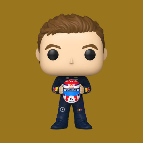 (Pre-Order) Max Verstappen Holding Helmet (17) Funko Pop! Rides Formel 1 Oracle Red Bull Racing