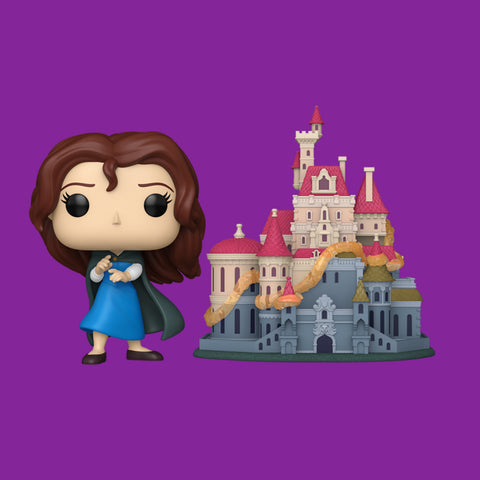 (Pre-Order) Belle with Castle Funko Pop! Town Disney's Die Schöne und das Biest