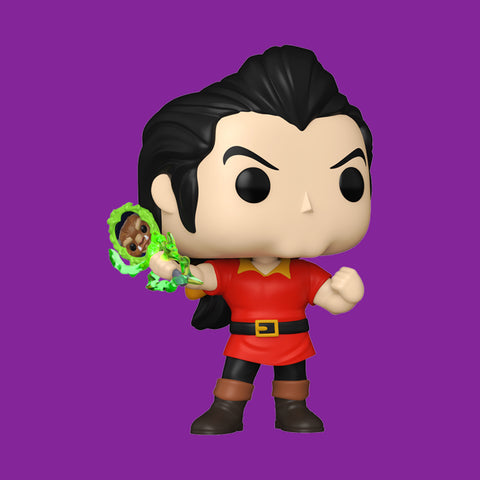 (Pre-Order) Gaston mit Spiegel (1825) Funko Pop! Disney's Die Schöne und das Biest