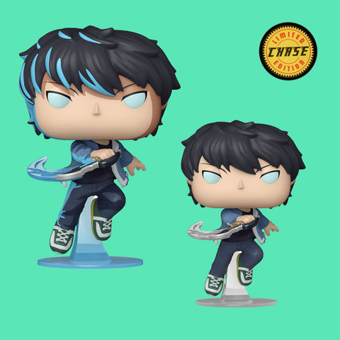 (Pre-Order) Sung Jinwoo Chase Bundle (1982) Funko Pop! Solo Leveling