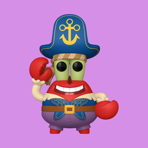 (Pre-Order) Mr. Krabs als Pirat (1942) Funko Pop! Spongebob Schwammkopf