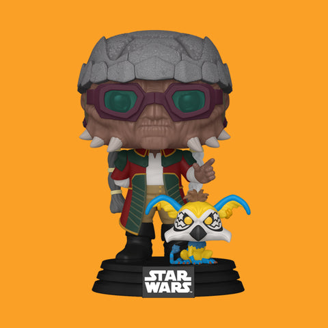 (Pre-Order) Hondo Ohnaka and Pikk (808) Funko Pop! Star Wars The Clone Wars