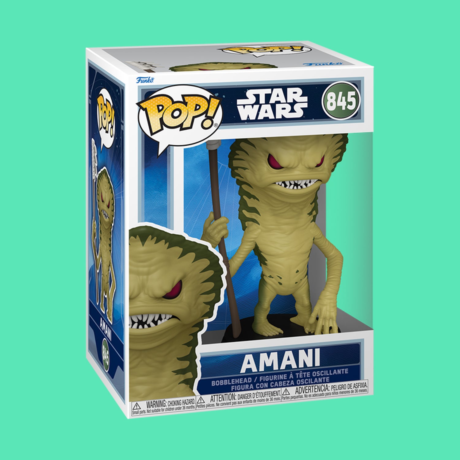 Pre-Order) Amani (845) Funko Pop! Star Wars The Mandalorian 