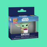(Pre-Order) Grogu with Snack Schlüsselanhänger Funko Pop! Star Wars The Mandalorian & Grogu