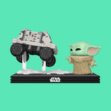 (Pre-Order) Grogu with Polar Mouse Droid (840) Funko Pop! Moment Star Wars The Mandalorian & Grogu