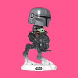 Mandalorian with Grogu in Imperial Remnant AT-RT (837) Funko POP! Star Wars - The Mandalorian & Grogu
