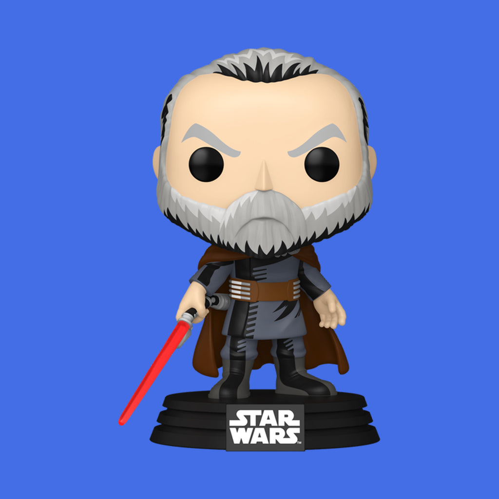 (Pre-Order) Count Dooku (833) Funko POP! Star Wars (Comic Retro Look)