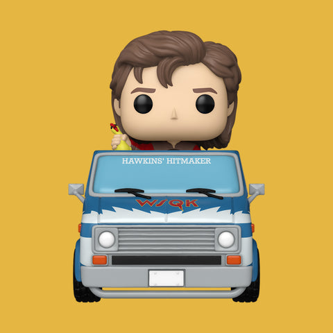 (Pre-Order) Steve Harrington iwith The Squawk Van  (138) Funko Pop! Stranger Things 5