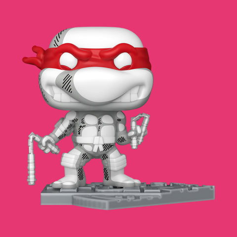 (Pre-Order) Michelangelo (Battle Damaged) (Comic Deco) (68) Funko Pop! Teenage Mutant Ninja Turtles