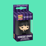 (Pre-Order) Wednesday (Black Coat) Schlüsselanhänger Funko Pop! Wednesday