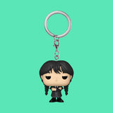 (Pre-Order) Wednesday (Black Coat) Schlüsselanhänger Funko Pop! Wednesday