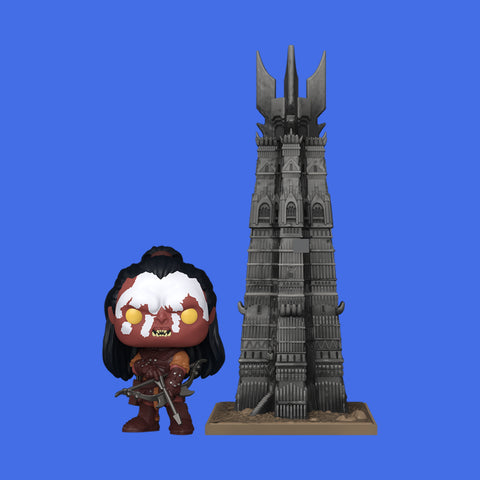 Lurtz with Orthanc (02) Funko Pop! Town Lord of the Rings