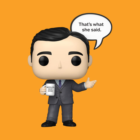 (Pre-Order) Michael Scott Saying (1773) Funko Pop! The Office