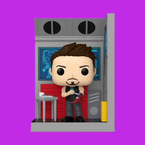 (Pre-Order) Tony Stark in Werkstatt Funko Pop! Nook Marvel Iron Man