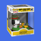 (Pre-Order) Snoopy & Woodstock with Beagle Scouts Funko Pop! Deluxe (1587) Peanuts
