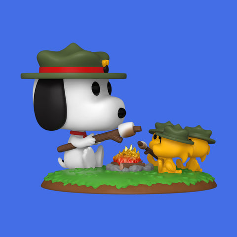Snoopy & Woodstock with Beagle Scouts Funko Pop! Deluxe (1587) Peanuts