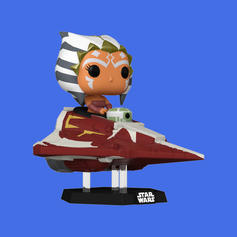 (Pre-Order) Ahsoka Tano in Delta 7 Jedi Starfighter Funko Pop! Rides (638) Star Wars