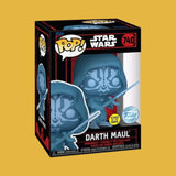 (Pre-Order) Darth Maul Glows in the Dark Funko Pop! (740) Star Wars Darkside