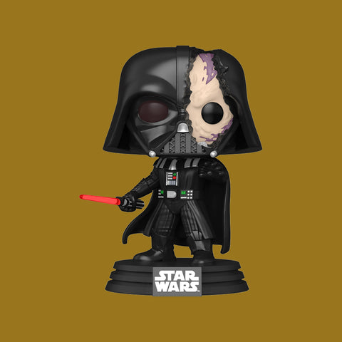 (Pre-Order) Darth Vader (Damaged Helmet) Funko Pop! (637) Star Wars