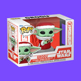 (Pre-Order) Grogu with Cristmas Cookie Funko Pop! (747) Star Wars The Mandalorian