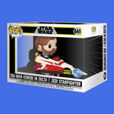 (Pre-Order) Obi-Wan Kenobi in Delta 7 Jedi Starfighter Funko Pop! Rides (641) Star Wars