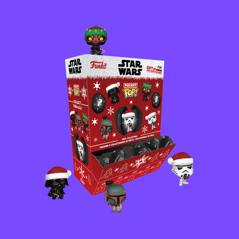 Star Wars Holiday Coal Funko Mystery Pocket Pop! (Blindbox)