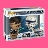 (Pre-Order) Pong Krell vs. Captain Rex Funko Pop! 2-Pack Star Wars