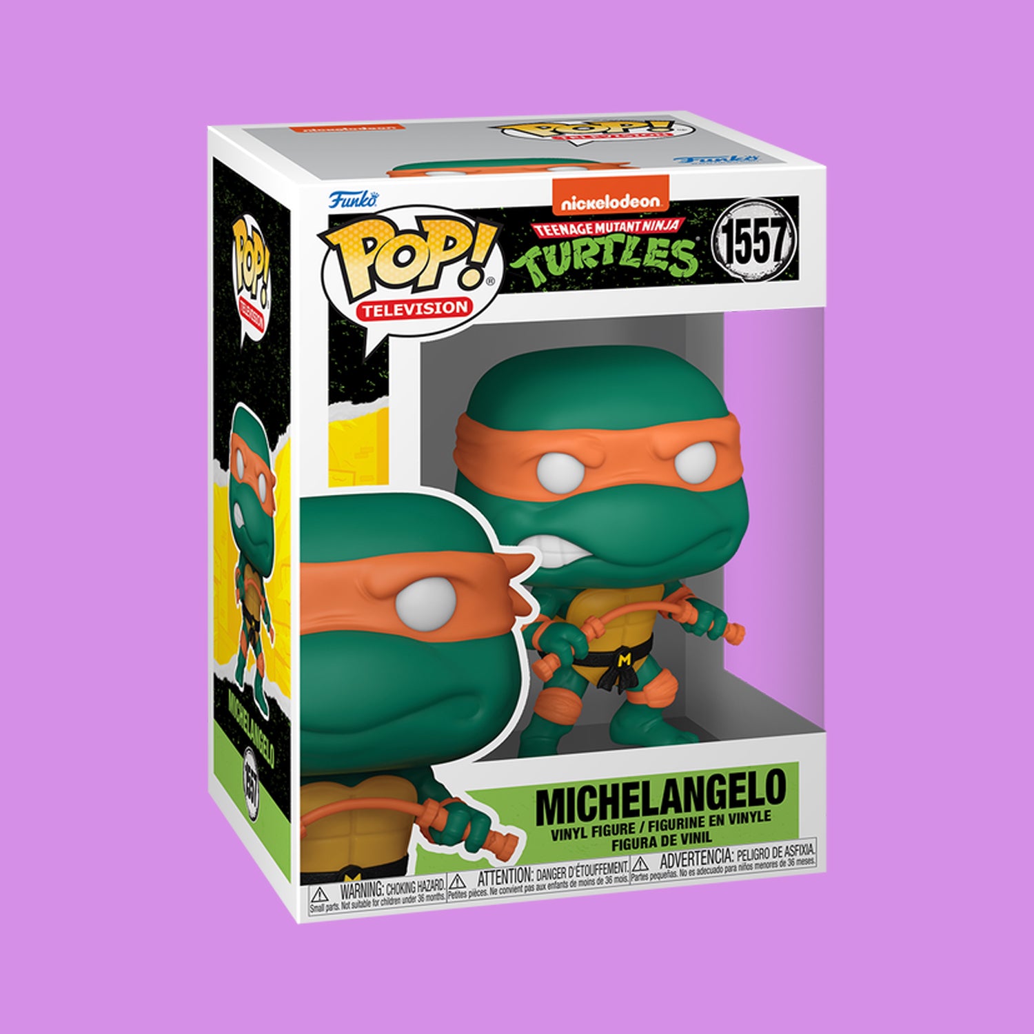Michelangelo Funko Pop! (1557) Teenage Mutant Ninja Turtles – Nerdy Terdy Gang