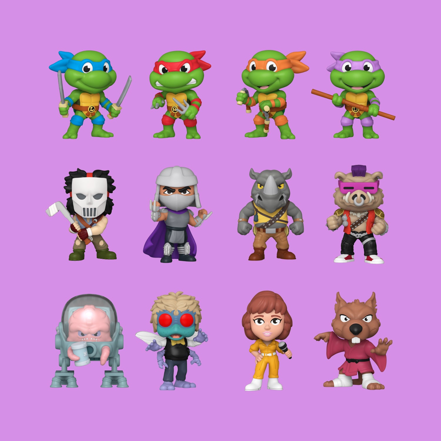 Ninja turtles store mystery minis