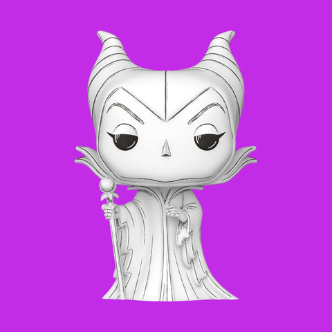 (Pre-Order) Maleficent (1648) Funko Pop! Disney Sketched Deco