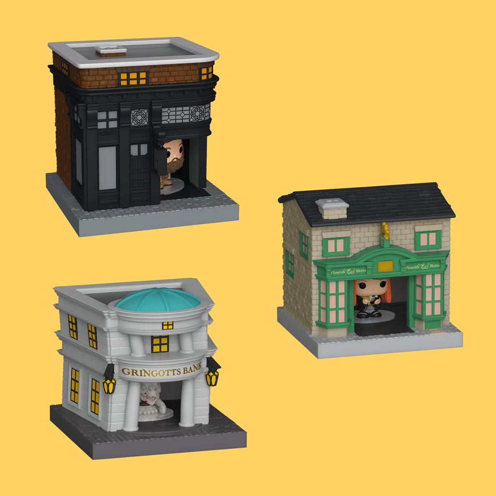 (Pre-Order) Harry Potter 3-Pack  Funko Bitty Pop! Town