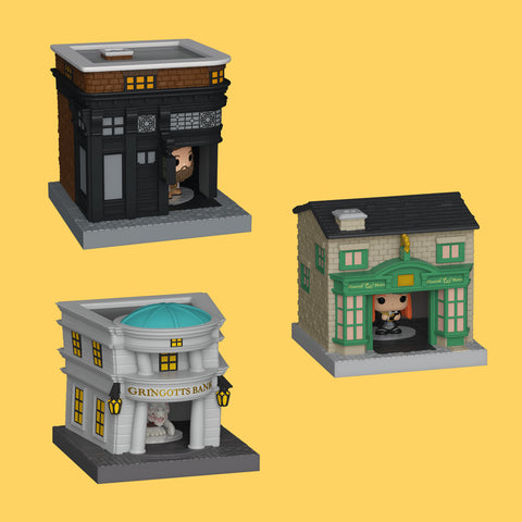 (Pre-Order) Harry Potter 3-Pack  Funko Bitty Pop! Town