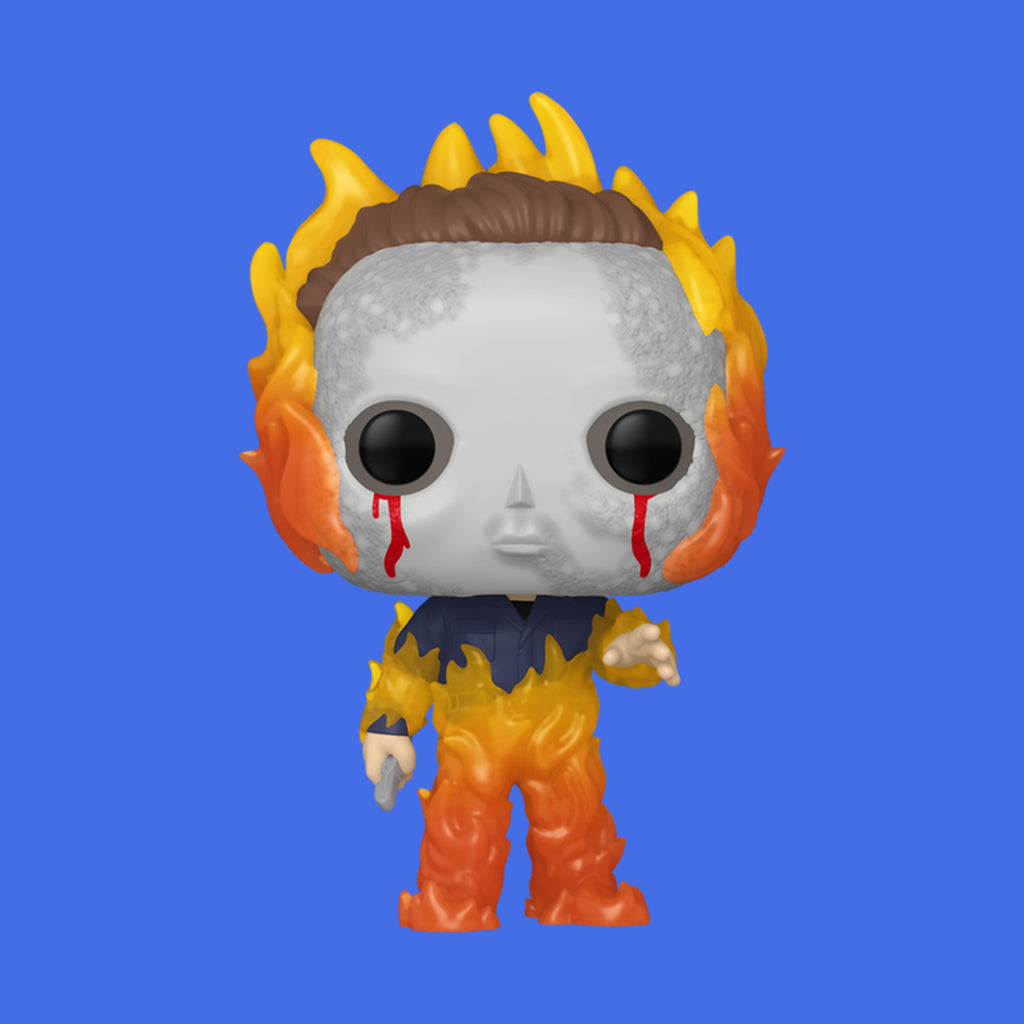 (Pre-Order) Michael Myers on fire (2122) Funko Pop! Halloween 2