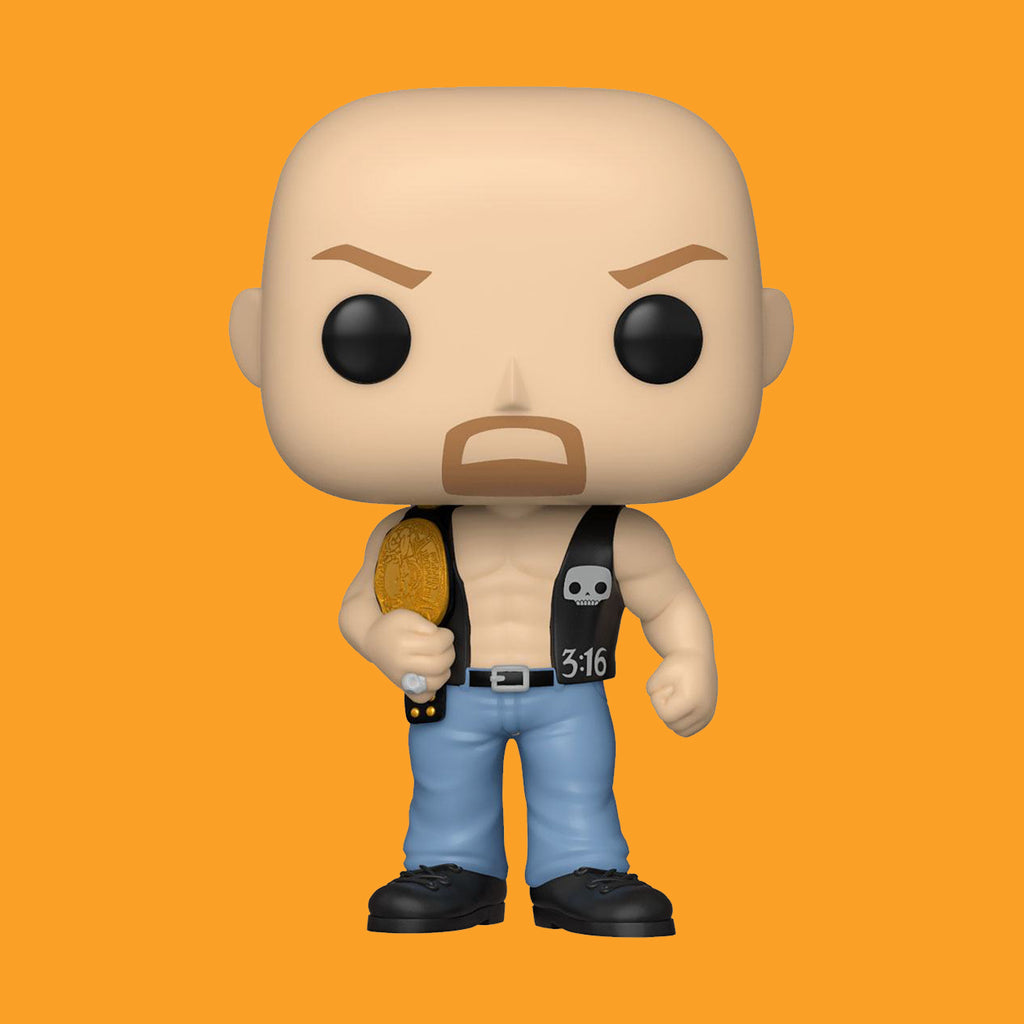 "Stone Cold" Steve Austin with Belt (84) Funko Pop! WWE