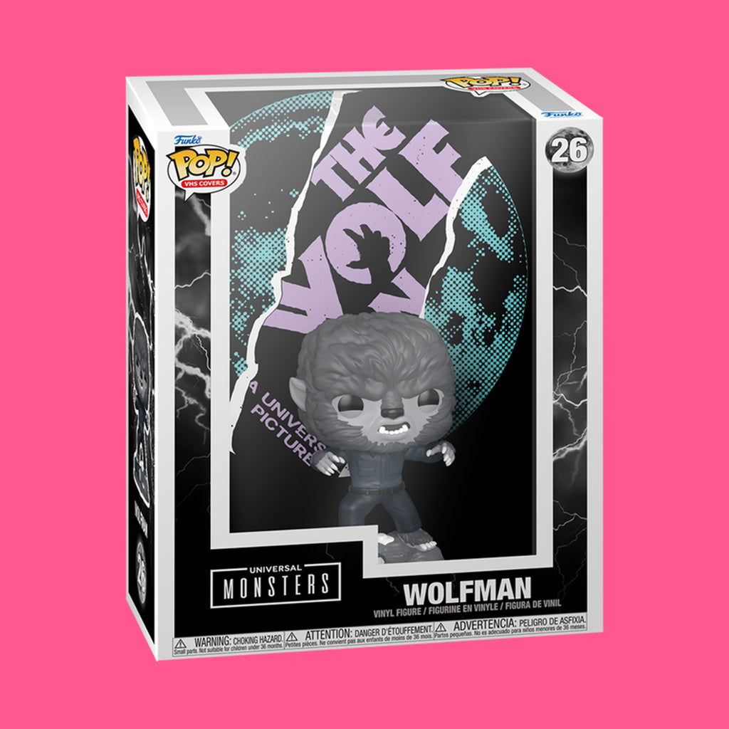 (Pre-Order) The Wolfman VHS Cover (26) Funko Pop! Universal Monsters
