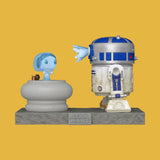 (Pre-Order) R2-D2 with Princess Leia Hologram Funko Pop! Deluxe (766) Star Wars